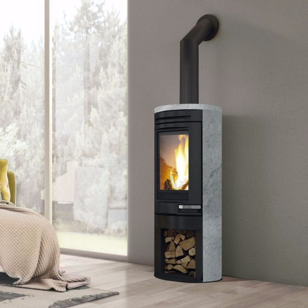 EDILKAMIN Tally Evo con rivestimento in Pietra Ollare - immagine 2